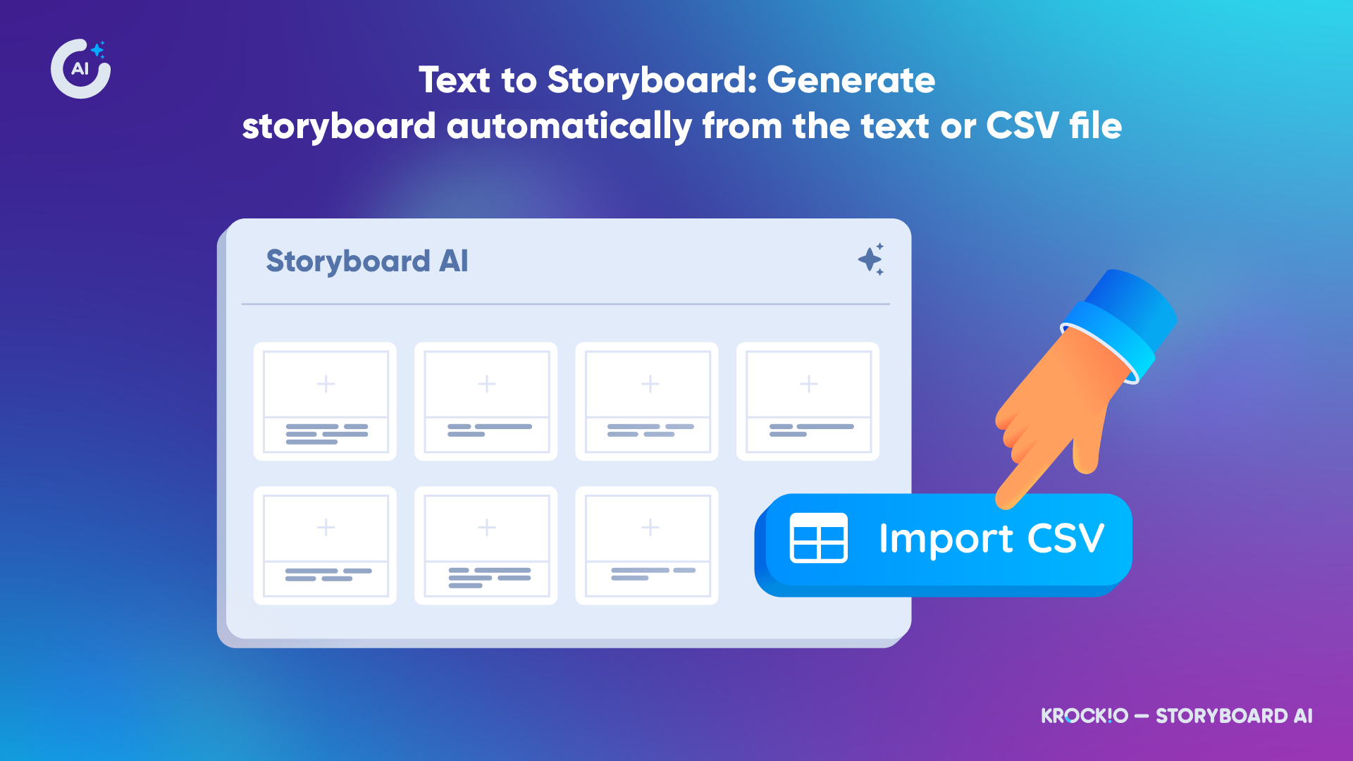 KROCKIO: Storyboard AI