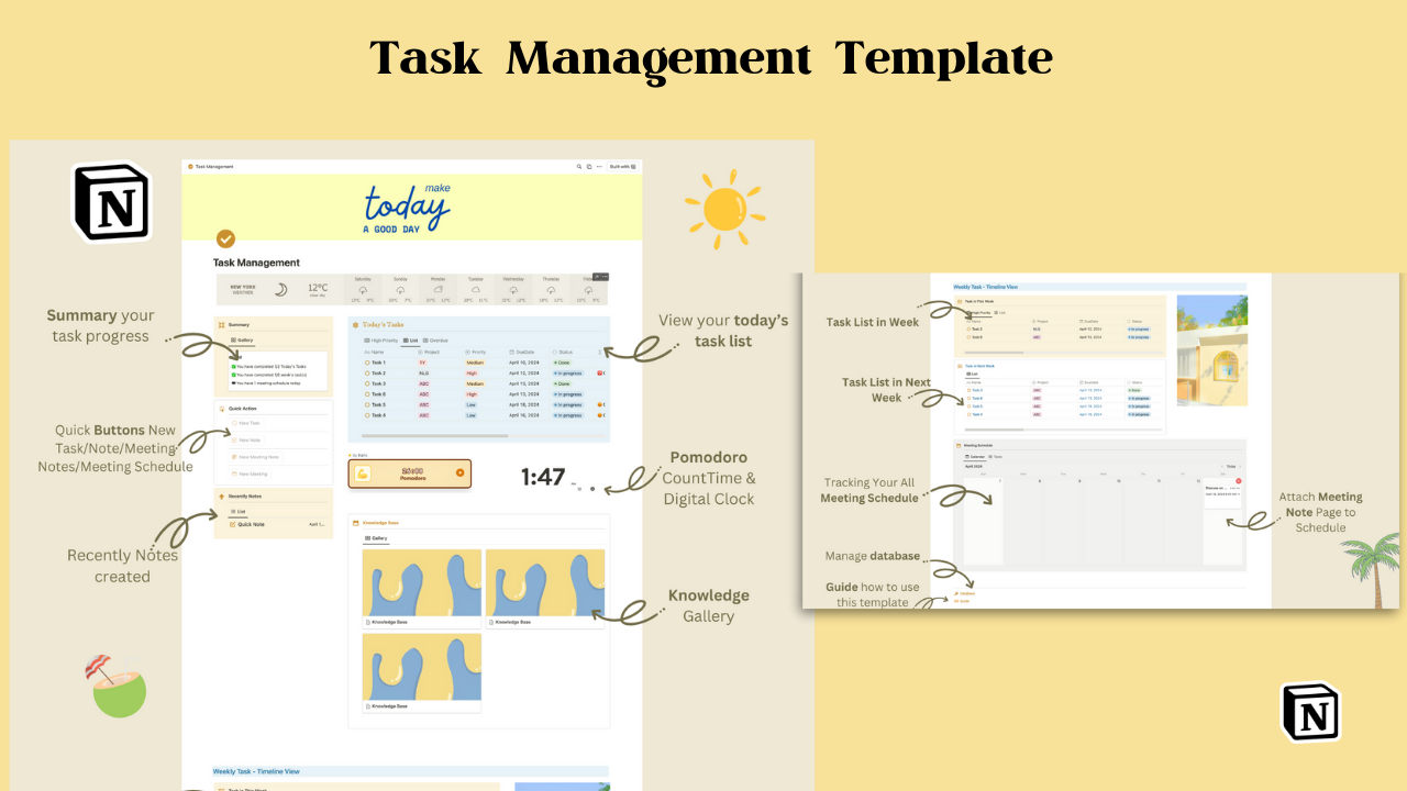 Notion Template | Task Management