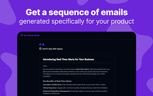 Non Dumb Emails