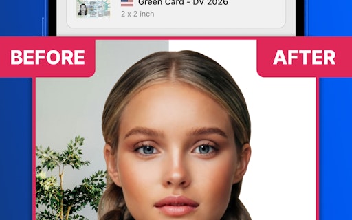 Green Card Visa AI Photo Maker