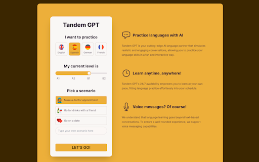 Tandem GPT