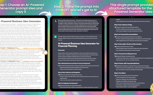 10,000 AI-Powered Generator Idea Prompts