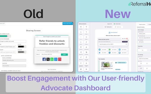 ReferralHero - New UX/UI