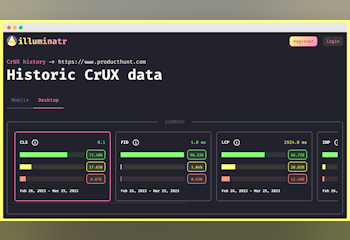 illuminatr historic CrUX checker