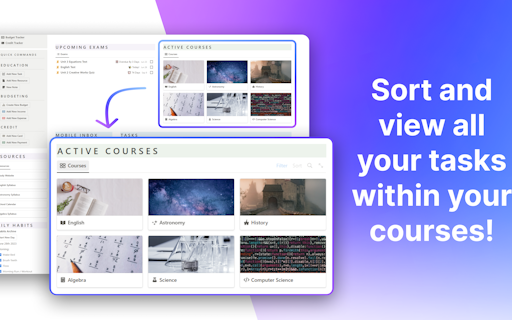Notion Student OS