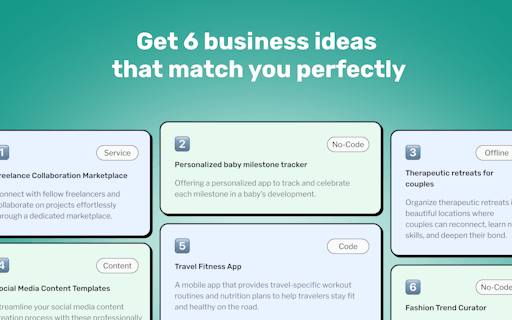 Business Idea Generator