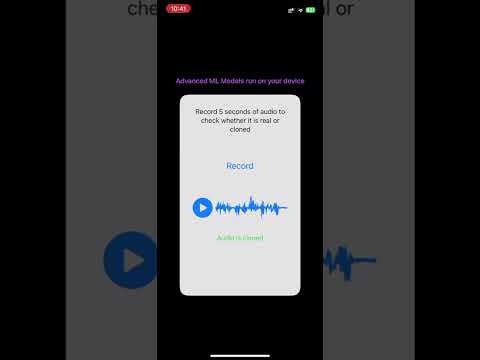 TruSpeaker - AI audio detector