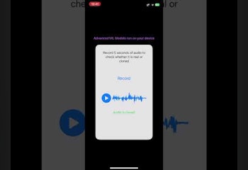 TruSpeaker - AI audio detector