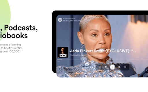 Spotify on TV