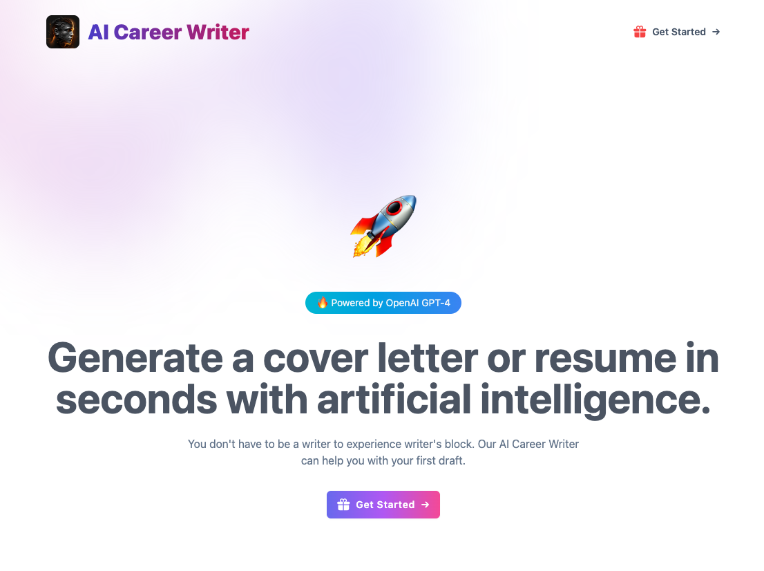 AI Career Writer - Beta