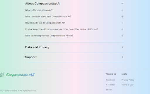 Compassionate AI