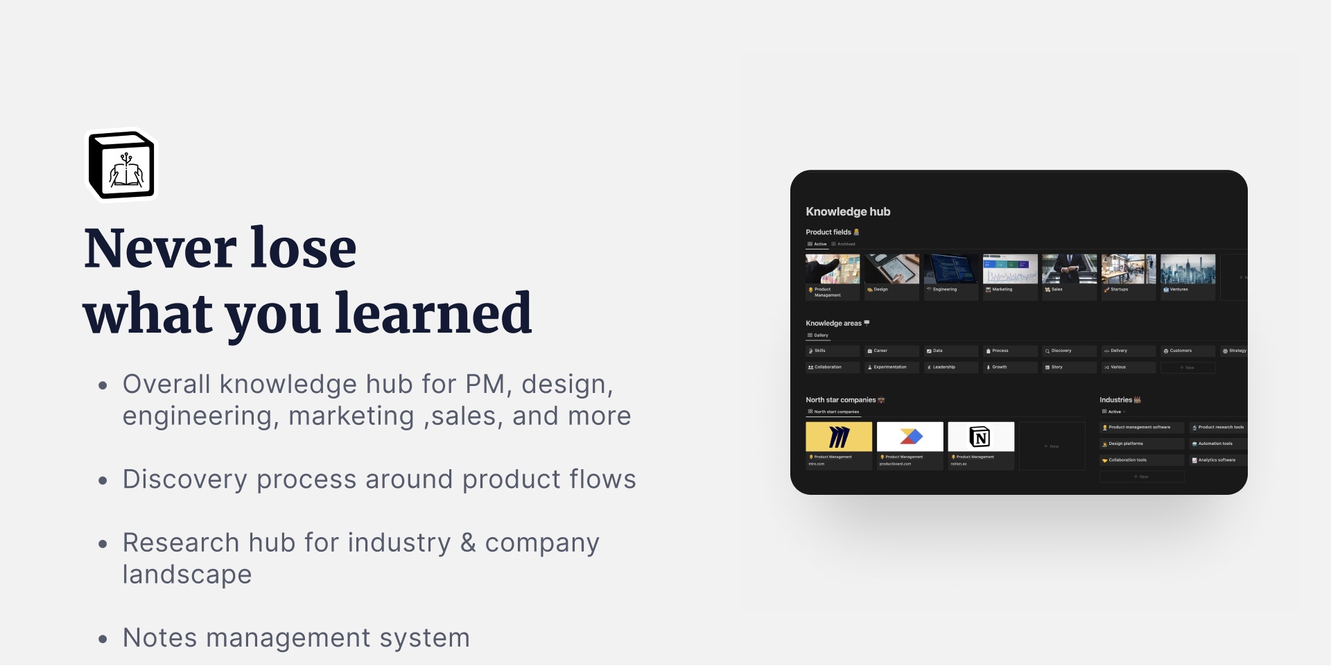 Product knowledge OS