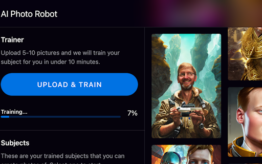 AI Photo Robot