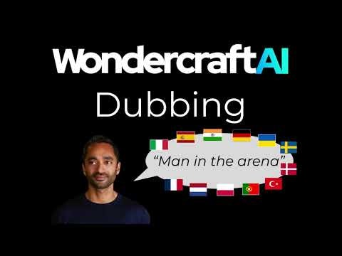 Dubbing by Wondercraft AI