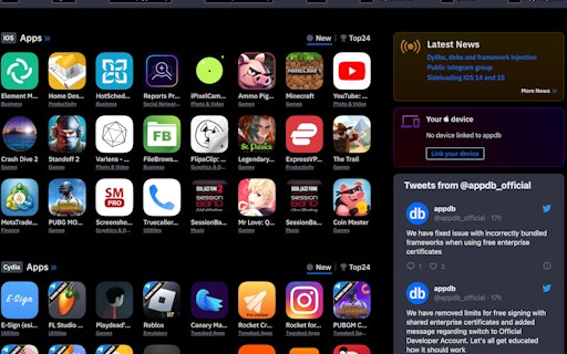 appdb.to - alternative App Store for iOS