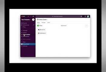 Status Center for Slack