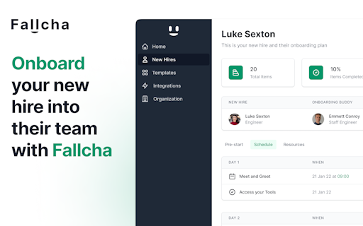 Fallcha AI Onboarding Plans