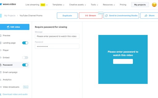 Video Hosting the way you want it