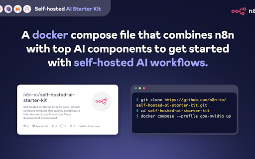 Self-hosted AI Starter Kit