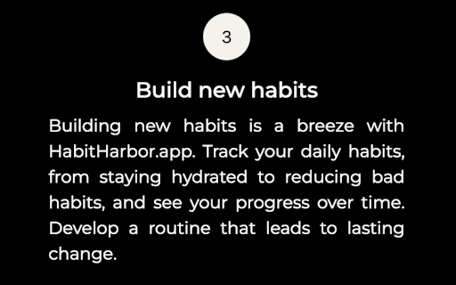 Habit Harbor