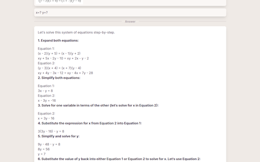 AI Math Solver