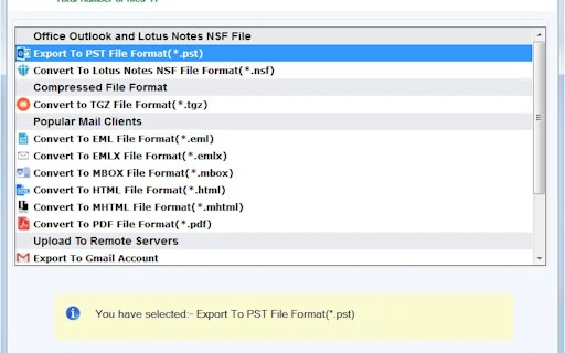 WholeClear MSG to PST Converter