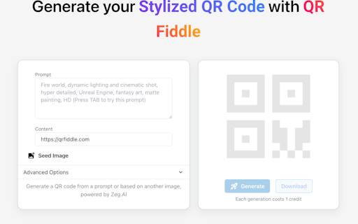 QR Fiddle