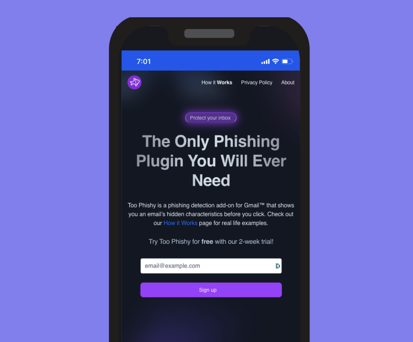 Too Phishy for Gmail