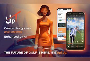 UpT.ai, an app for golfers and coaches