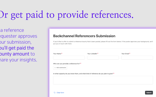 Backchannel