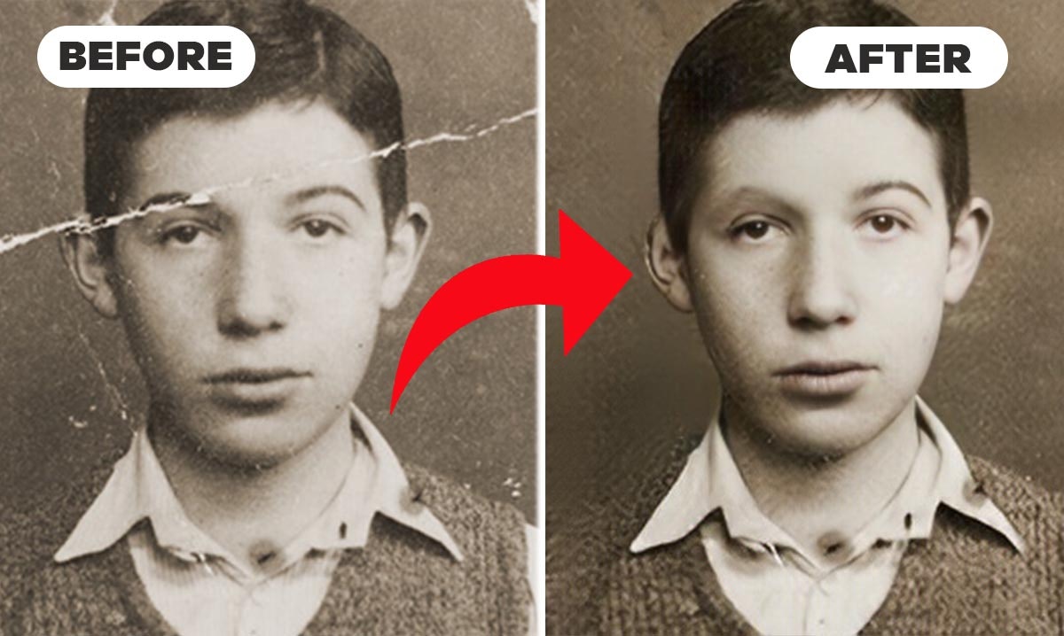 Old Photo Restoration With AI