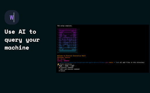 Warpy: Terminal Generative Shell