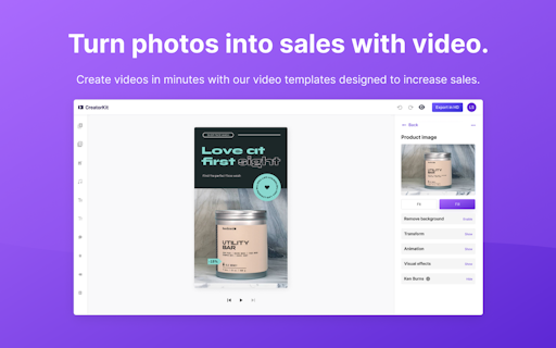 AI Product Photos by CreatorKit