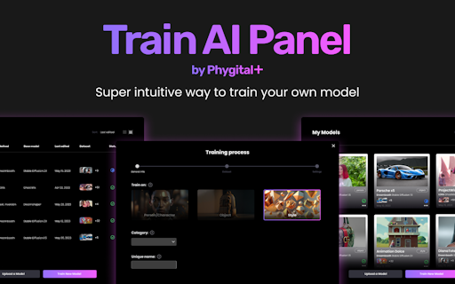 AI Train Panel