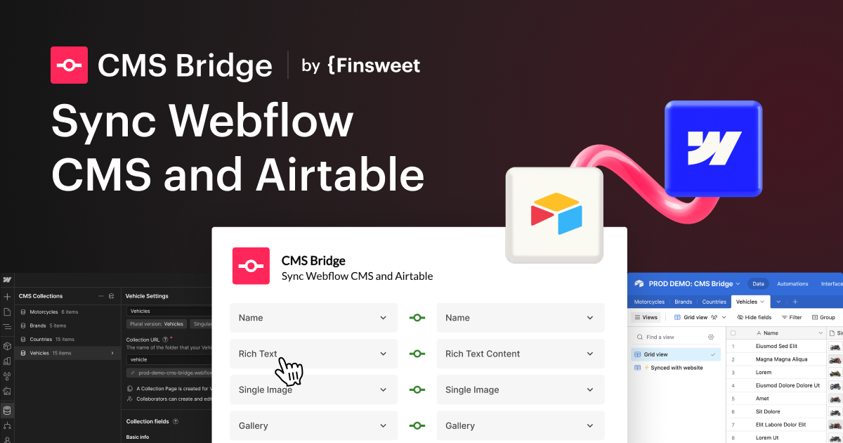 CMS Bridge by Finsweet