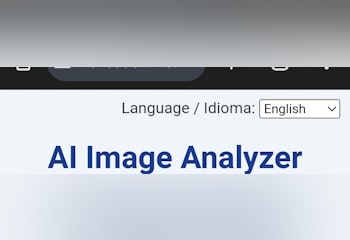 AI Image Analyzer