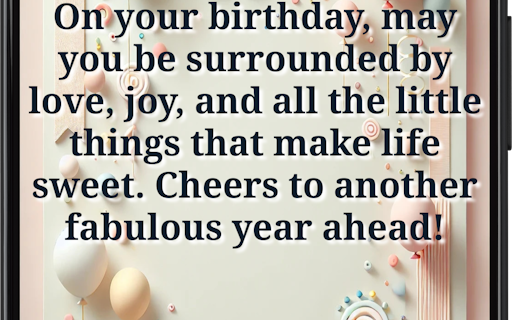 Personalize Musical Android Birthday App