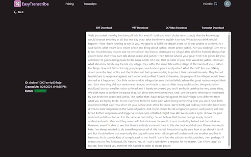 EasyTranscribe