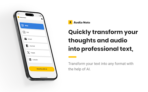 Audio Notes AI