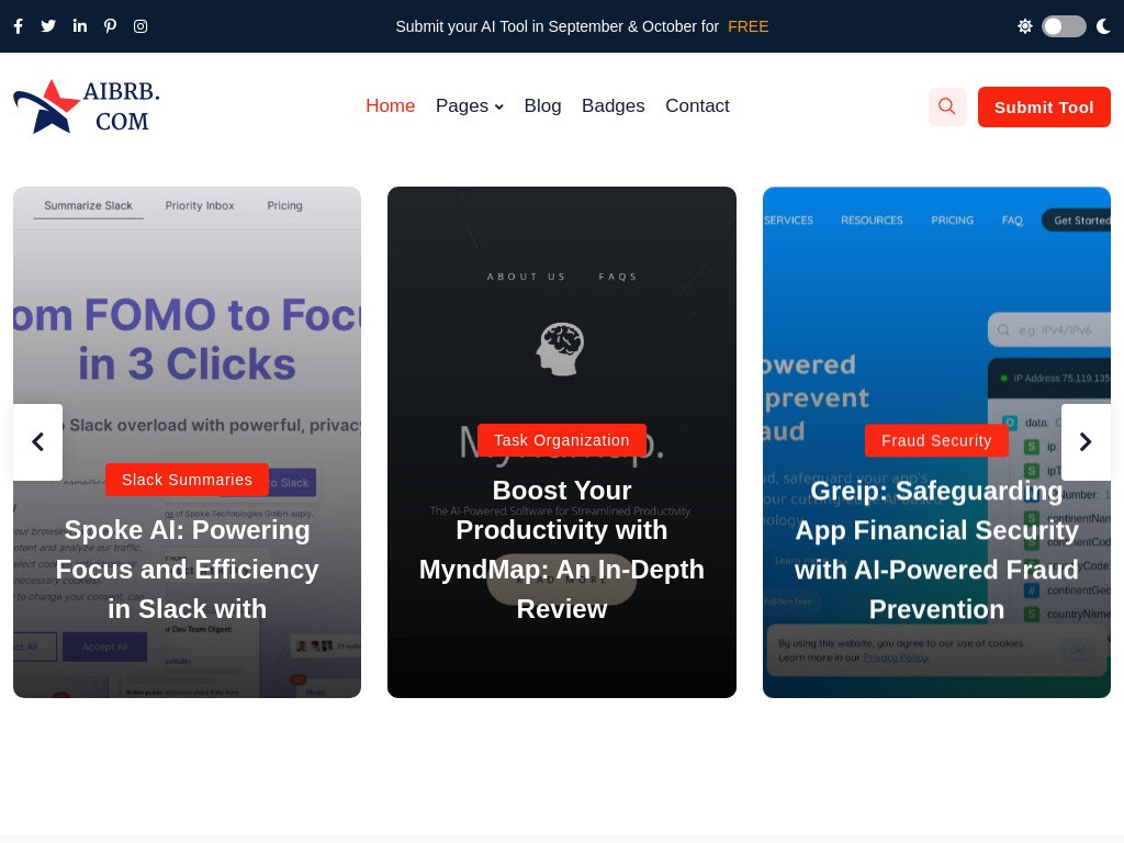 AIBRB.com - AI Tools Directory & Hub