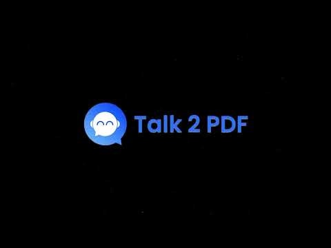 Talk to PDF