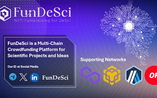 Fundesci - NFT-Fundraising platform