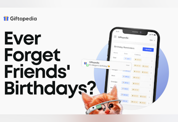 Giftopedia Birthday Reminders
