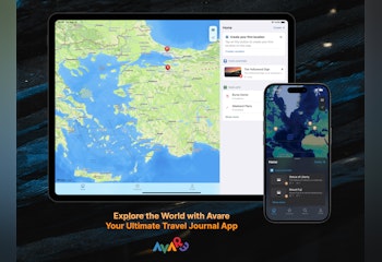 Avare, Travel Journal Map