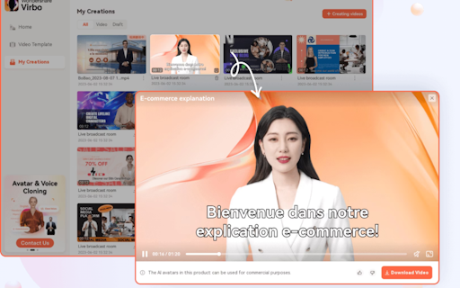 Virbo AI Video Translator