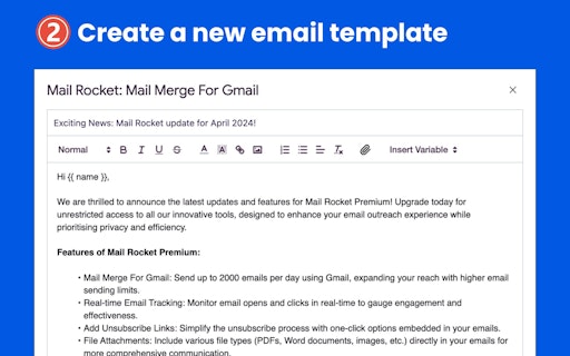 Mail Rocket