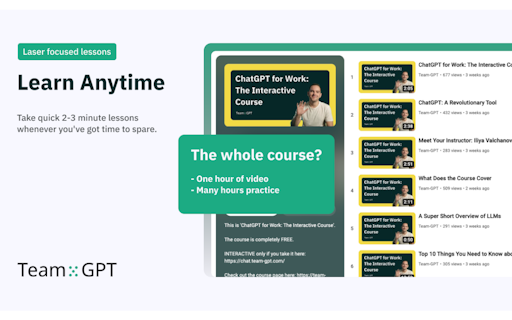 ChatGPT for Work: The Interactive Course