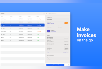 Invoice Maker for macOS