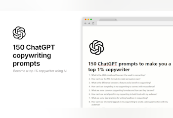 150 ChatGPT Copywriting Prompts