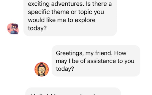 AI Persona Chat